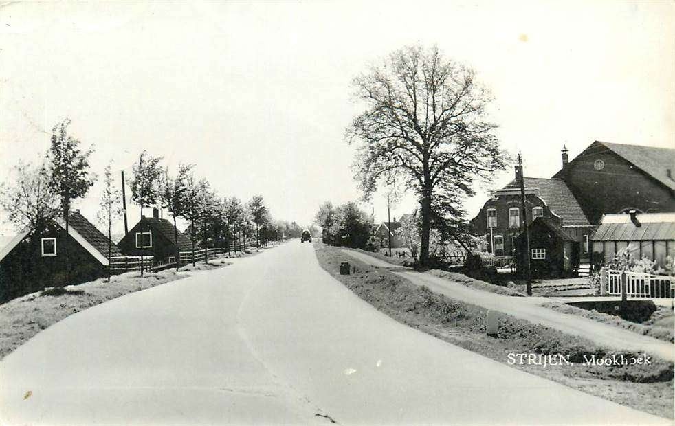 304-012-011 Strijen Mookhoek, Verzamelen, Ophalen of Verzenden, Voor 1920, Zuid-Holland
