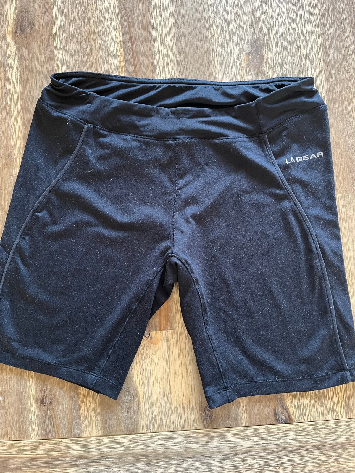 LA Gear Stretch Sport Korte Broek Zwart Maat M, Maat 38/40 (M), Zwart, Ophalen of Verzenden, Fitness of Aerobics