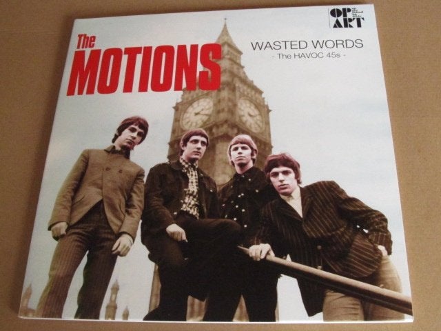 Motions - Wasted Words: The HAVOC 45's ( lp), LP, Ophalen of Verzenden, 12 inch, Poprock