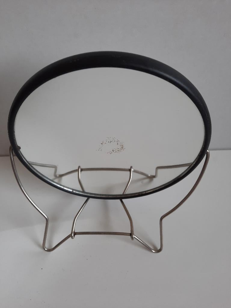 Vergroot spiegel Make up spiegel staand  13 cm, Ophalen of Verzenden, Zo goed als nieuw, Zilver, Gehele gezicht