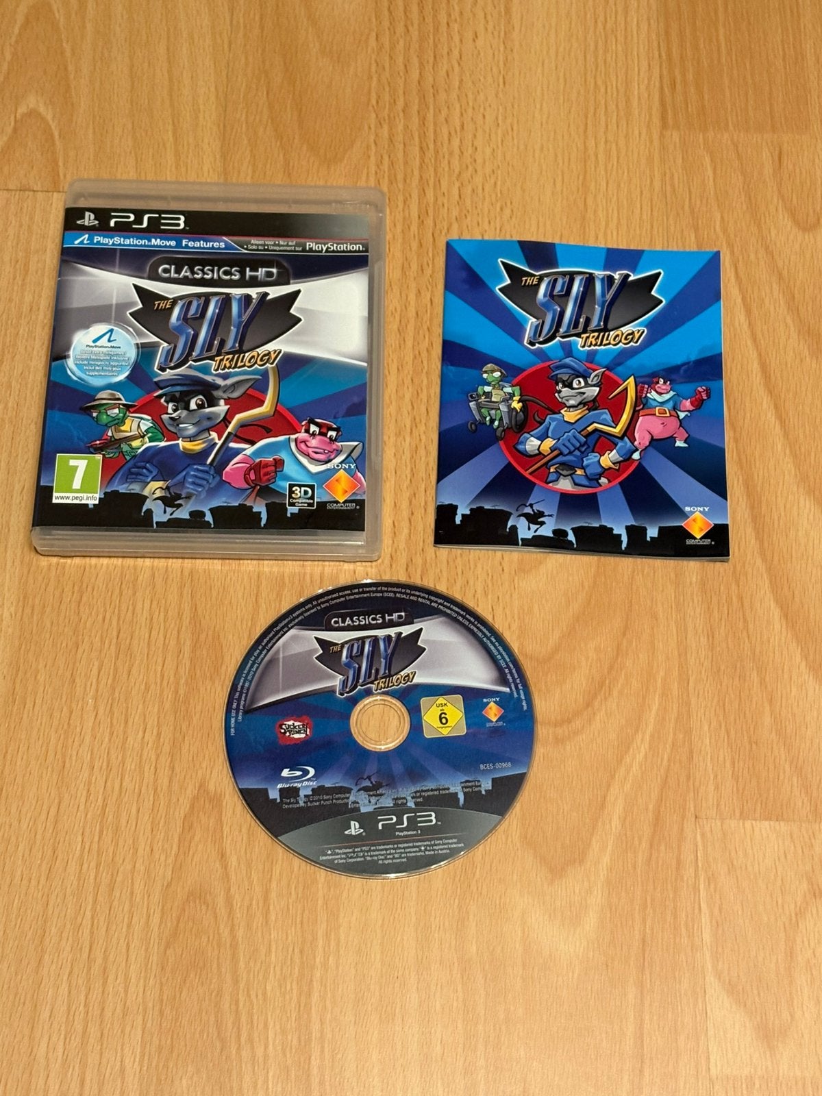Ps3 the Sly Trilogy classics hd, Avontuur en Actie, Vanaf 18 jaar, 1 speler, Ophalen of Verzenden