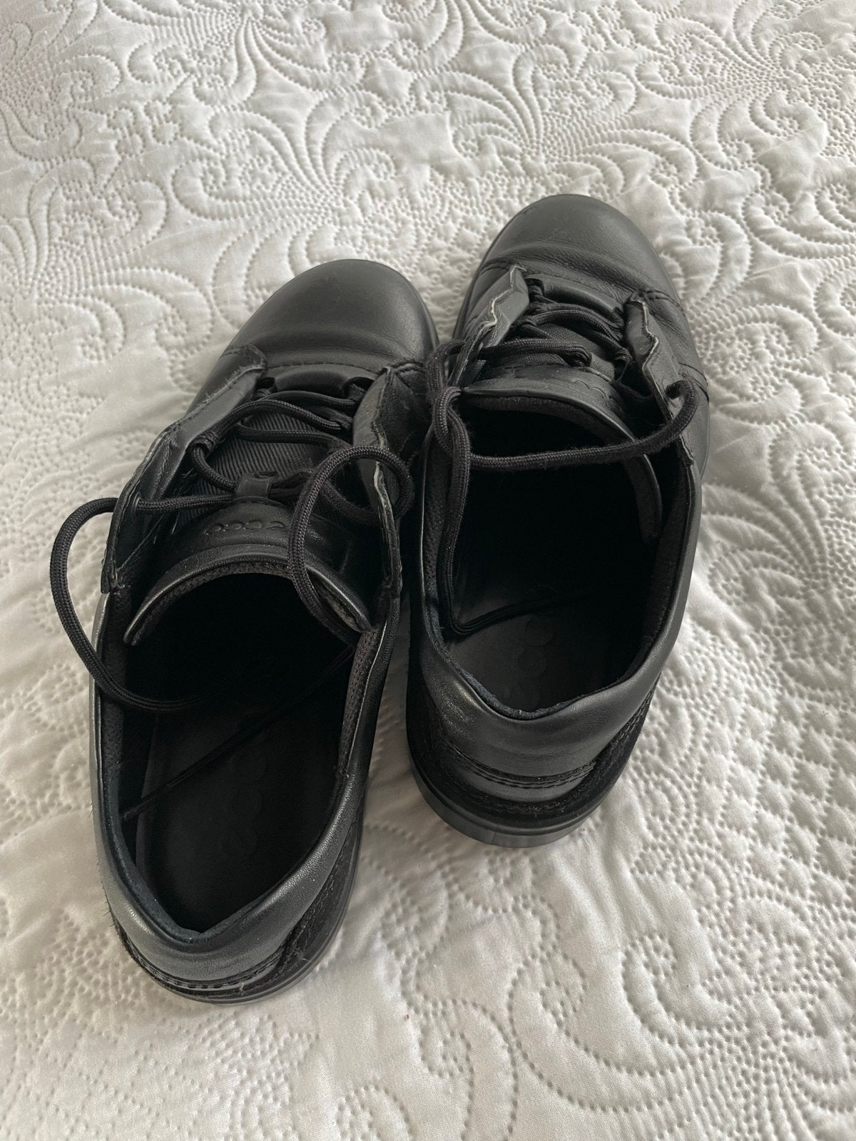 Zwarte Ecco sneakers maat 42, Zwart, Ophalen of Verzenden, Sneakers of Gympen, Gedragen