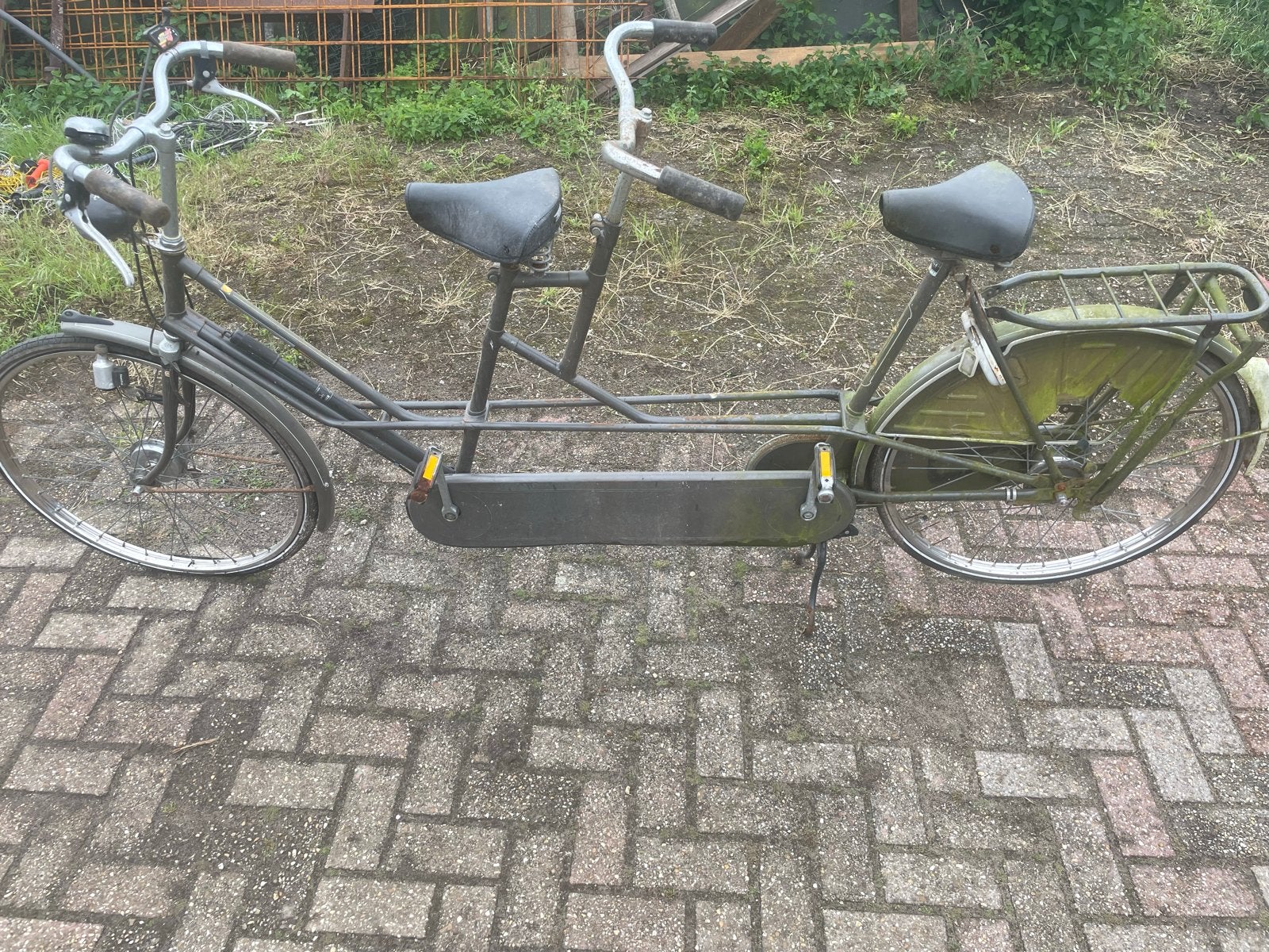 Degelijke Tandem-fiets Gazelle, Fietsen en Brommers, Fietsen | Tandems, Ophalen, Minder dan 10 versnellingen, Gebruikt, 55 cm of meer