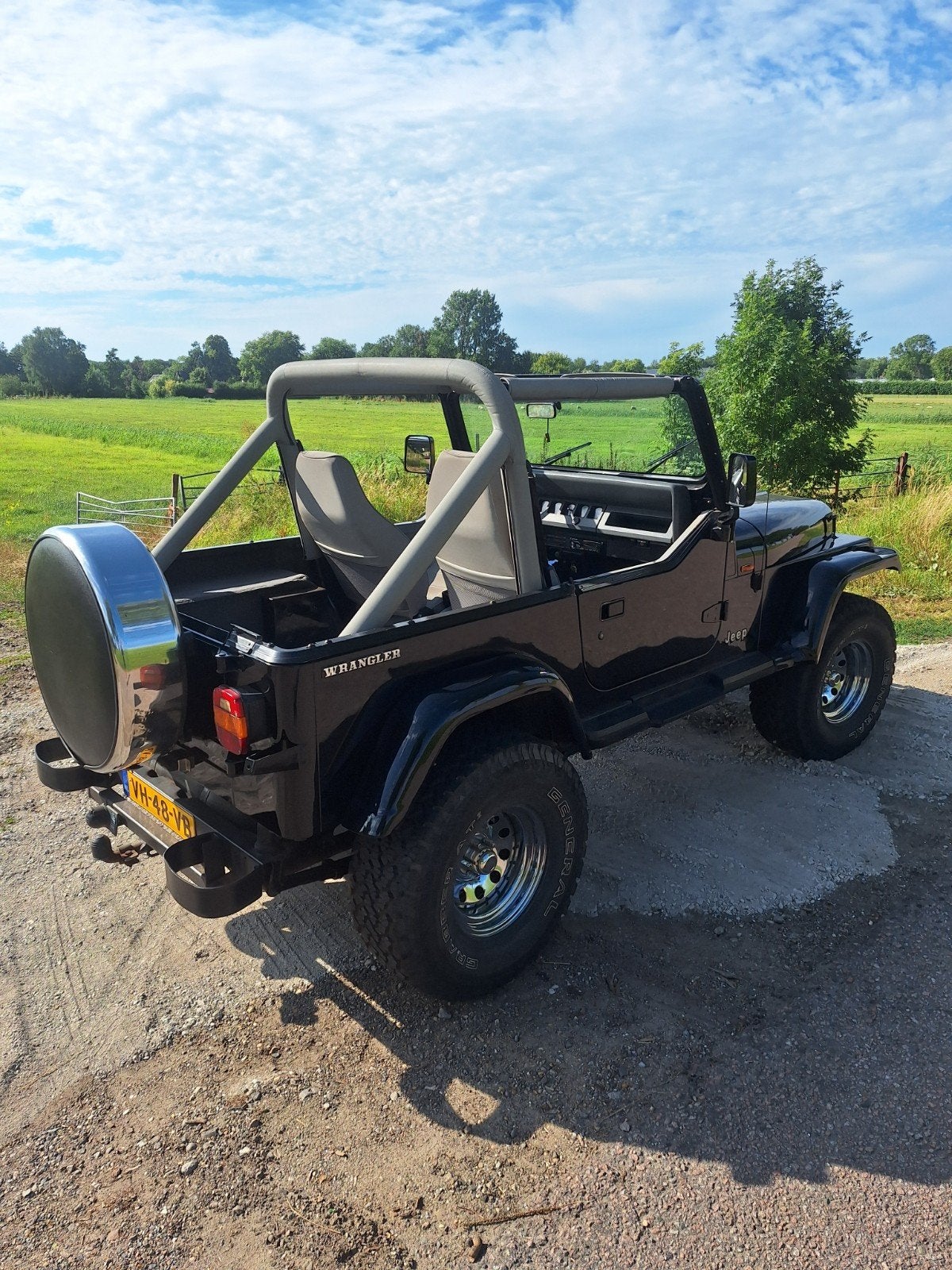 Jeep Wrangler Softtop Comm 4WD 1990, Jeep, 4 cilinders, Origineel Nederlands, Handgeschakeld
