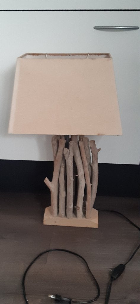 2 Schemerlampen, Gebruikt, 60 cm, Met schakelaar, E27 (groot)