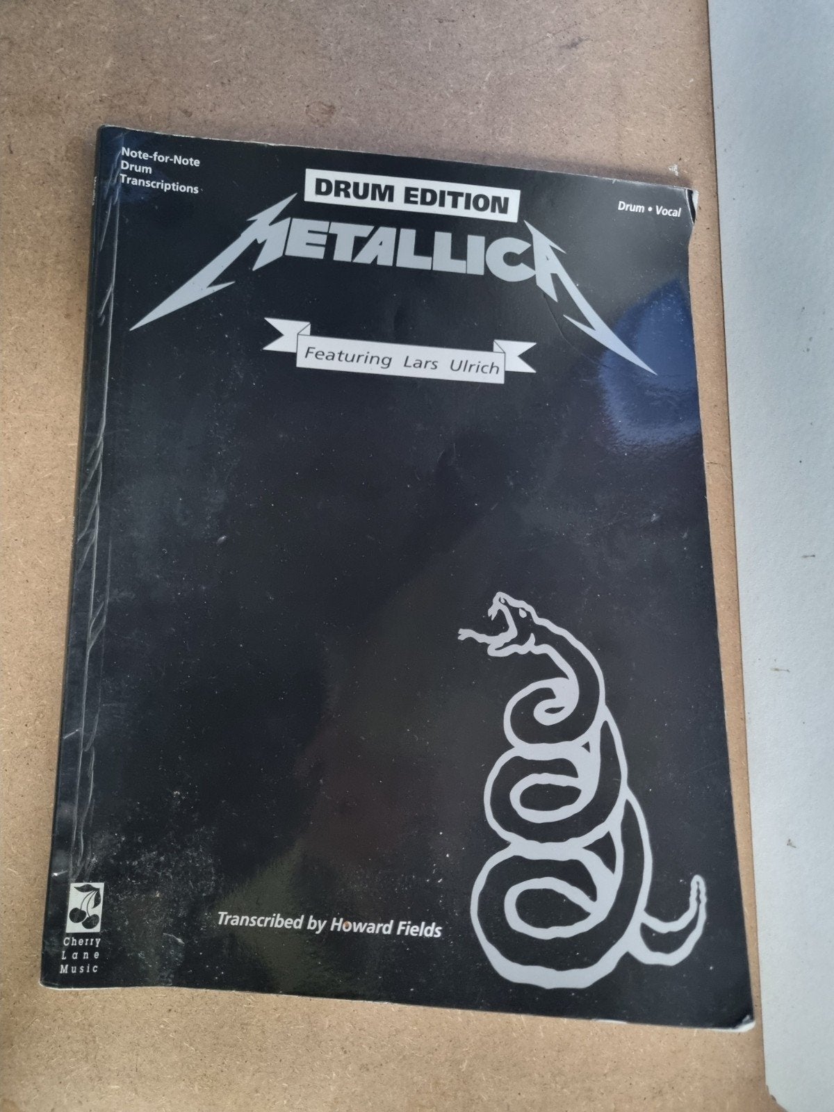 Metallica Drum Edition - Drum & Vocal Transcriptions, Gebruikt, Ophalen of Verzenden, Drums of Percussie, Rock en Metal