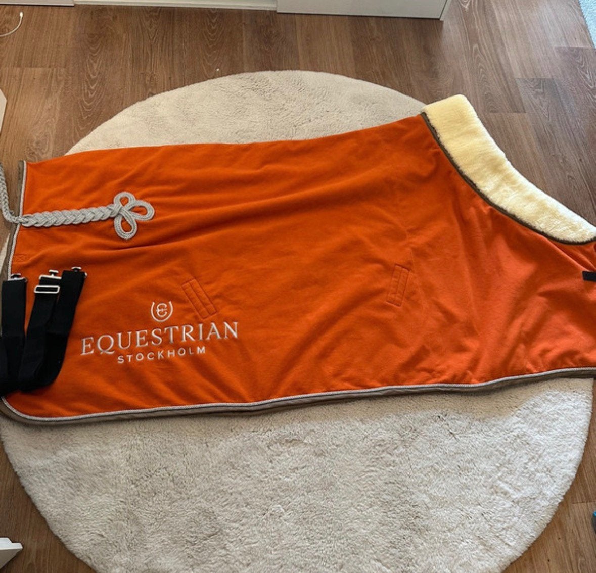 Equestrian Stockholm brick orange deken maat 175, Ophalen of Verzenden, Zo goed als nieuw