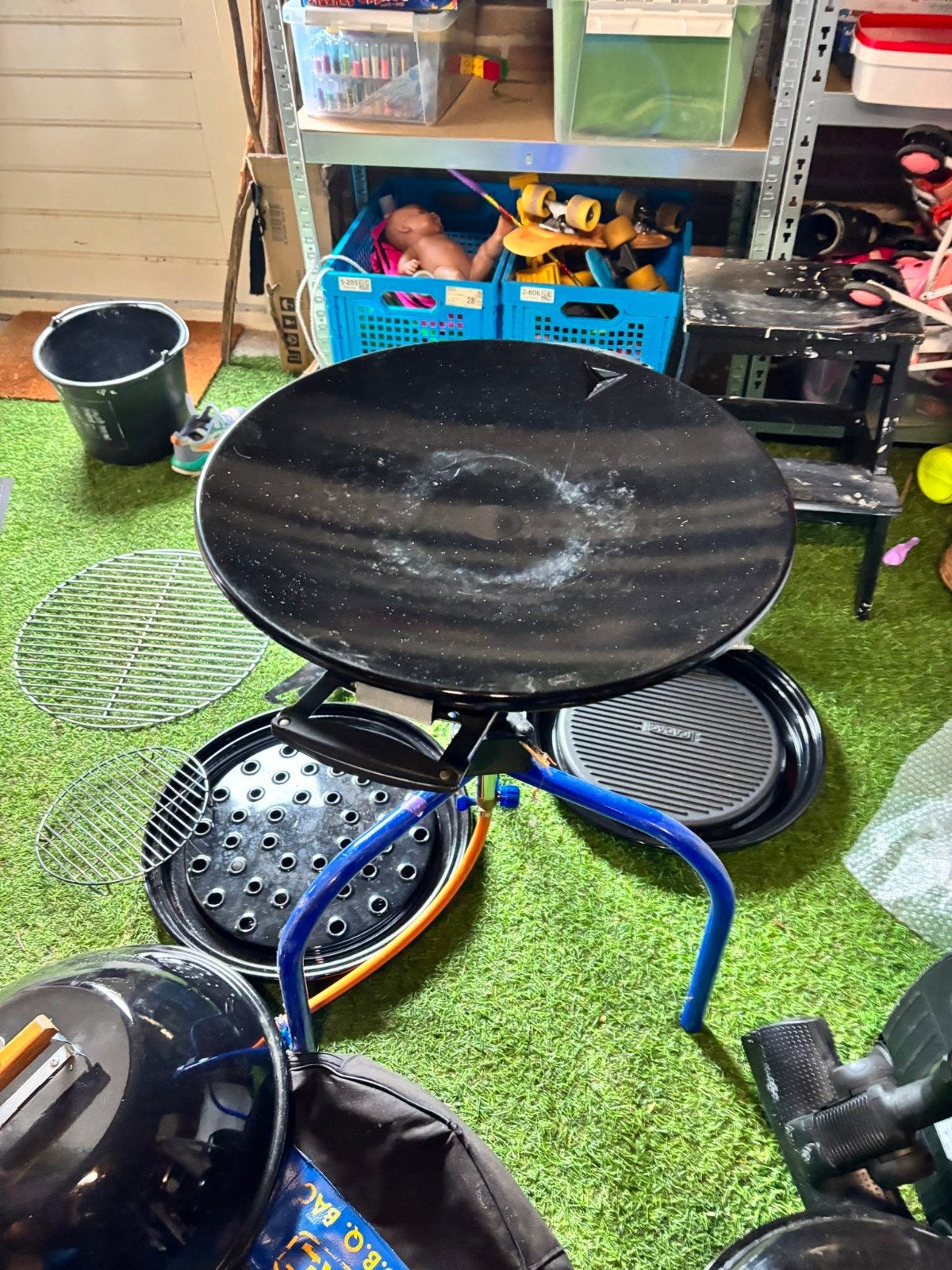 Skottelbraai Cadac met toebehoren, Ophalen, Gebruikt, CADAC