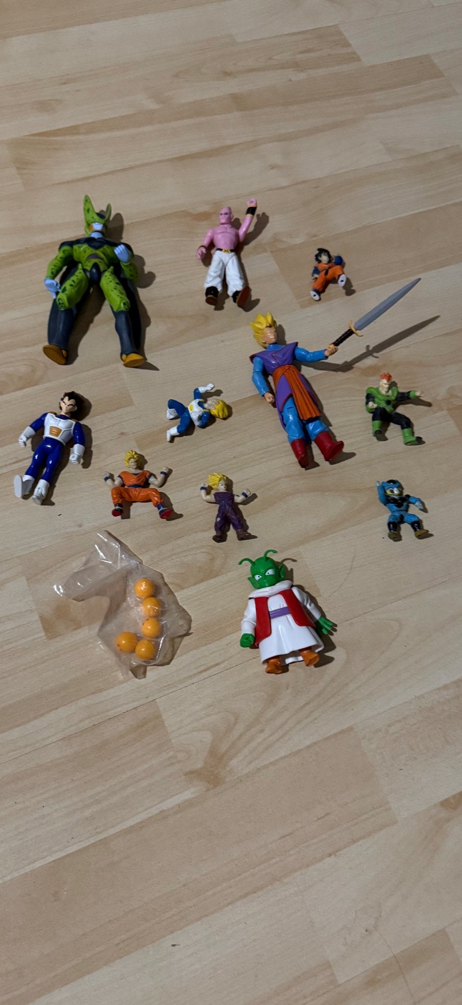 Dragon Ball Z actiefiguren set - diverse karakters, Ophalen of Verzenden, Gebruikt