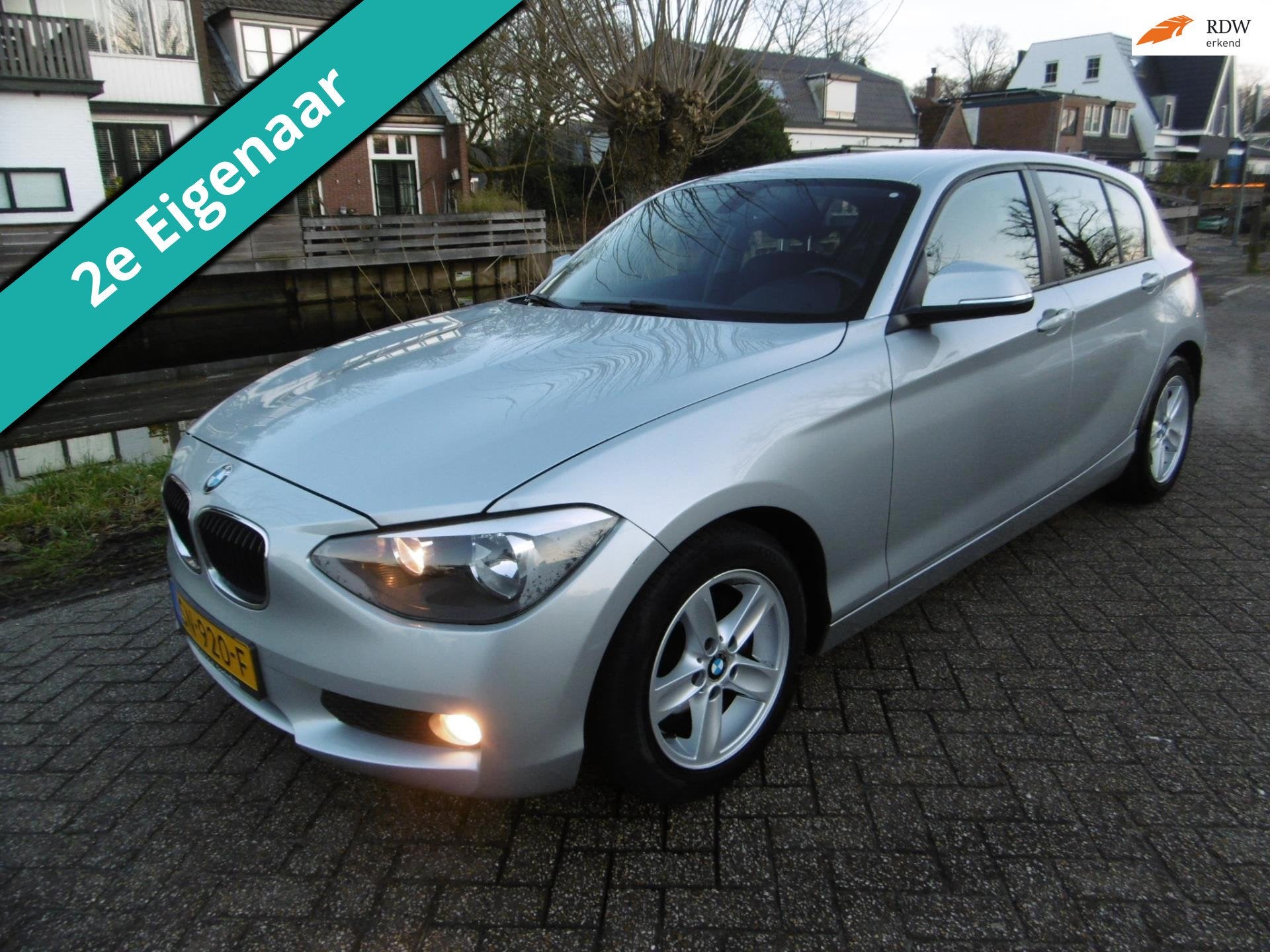 BMW 1-serie 116i 5-deurs 136pk Airco PDC 2e eigenaar Zuinig, 1-Serie, Euro 5, Gebruikt, 4 cilinders