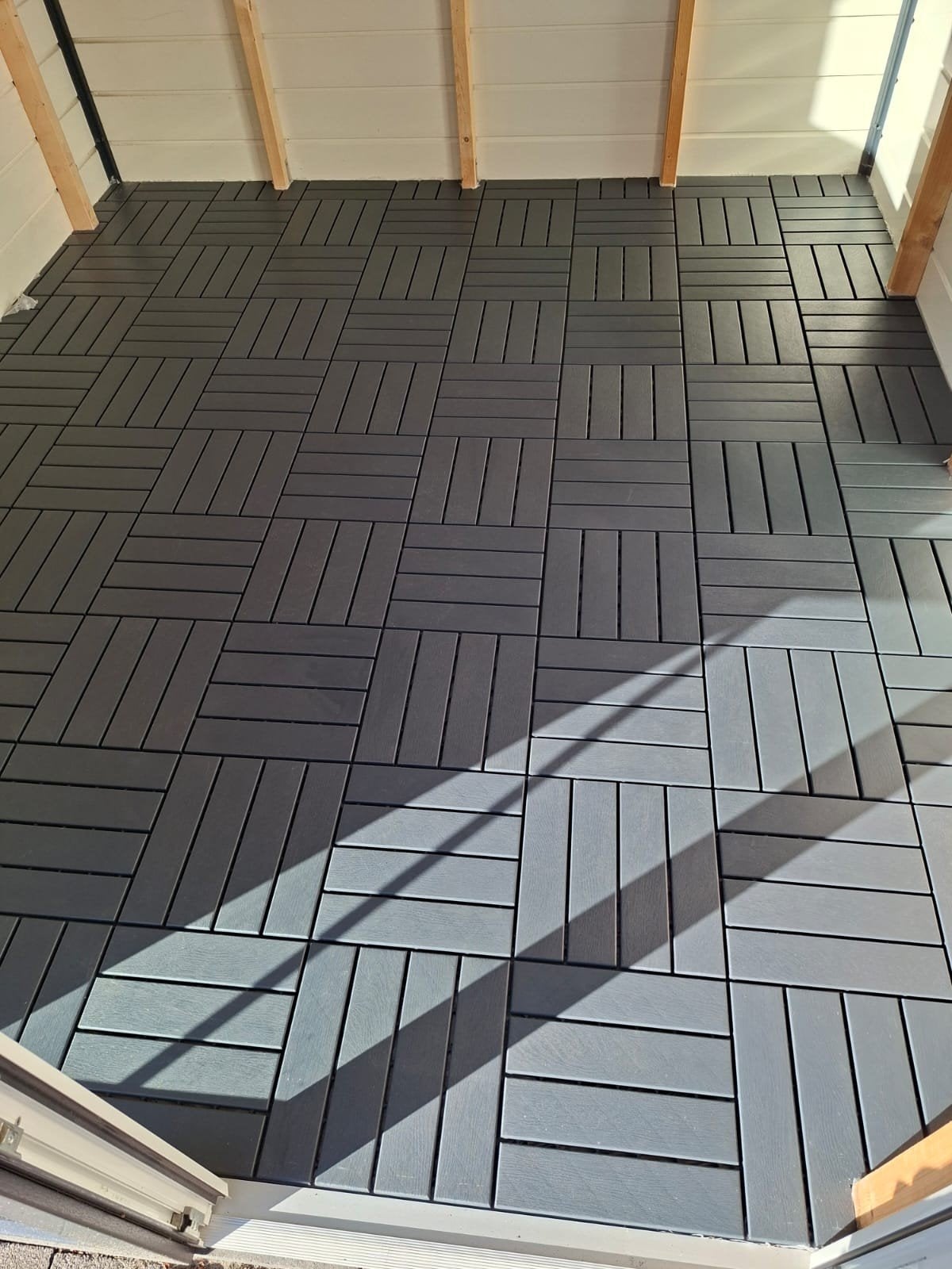 Ikea Runnen 64 vlonder tegels, Ophalen, Zo goed als nieuw, Kunststof