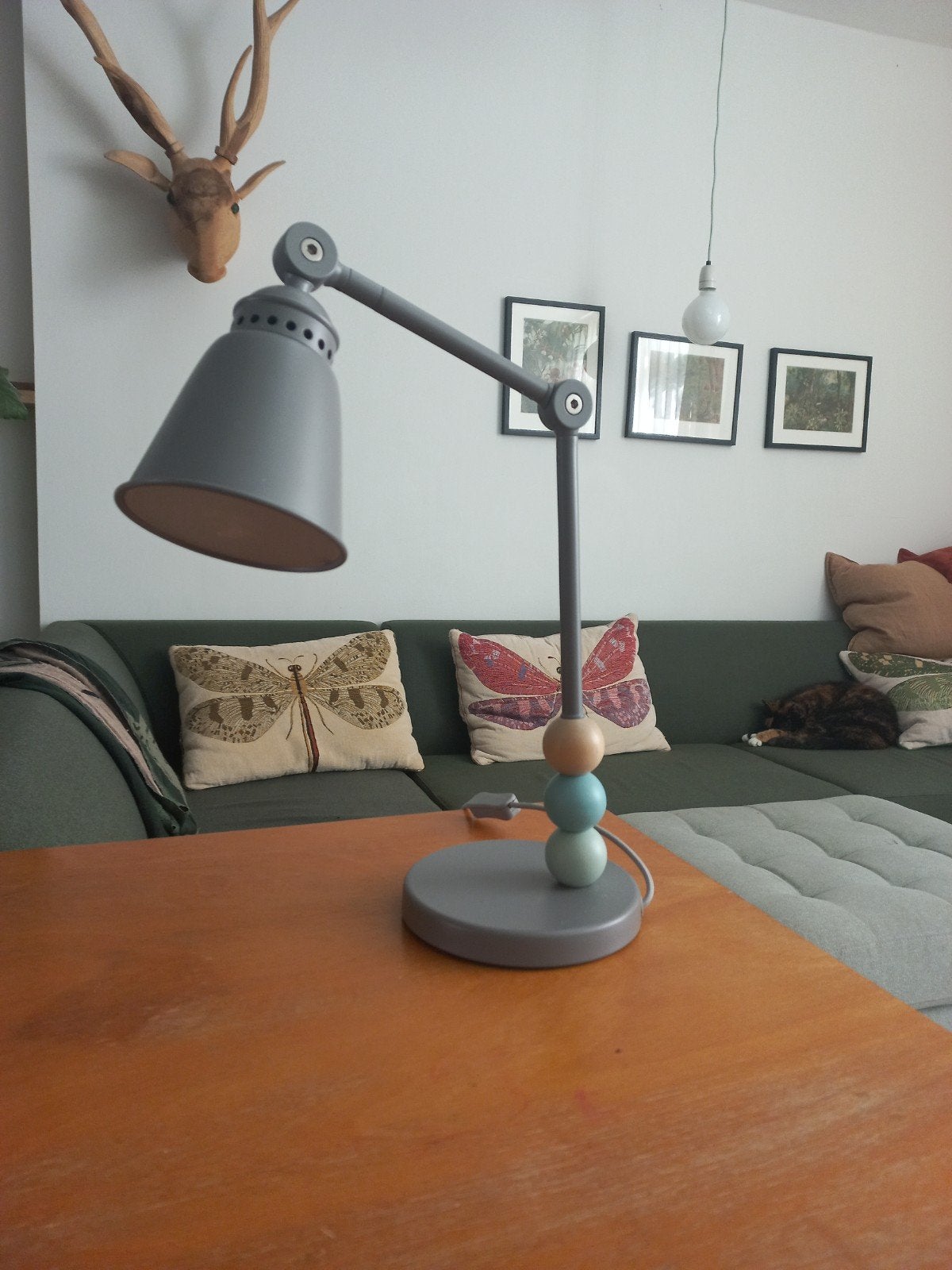 bureaulamp verstelbaar ikea, Ophalen of Verzenden, Bureaulamp, IKEA, Verstelbaar