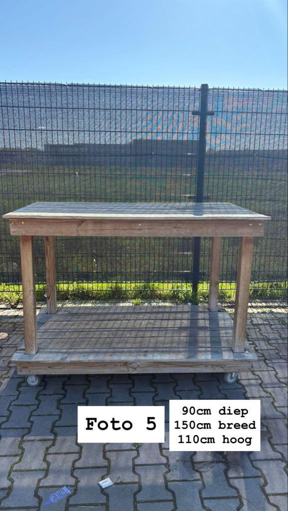 Bloemenwinkel meubels kasten tafel bloemist, Ophalen