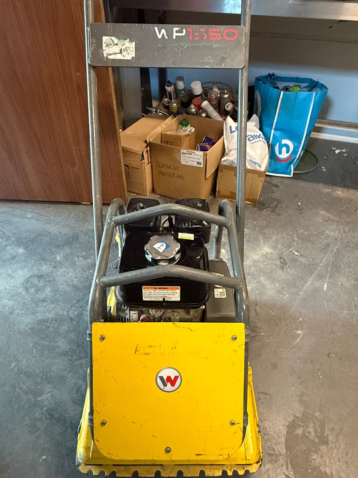 wacker neuson WP1550, 80 tot 100 liter, Ophalen of Verzenden, Nieuw, Overige typen