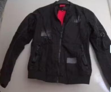 nog NIEUW Nickelson jack Jas regenjack Zwart glimmend S, Verzenden, Nieuw, Zwart