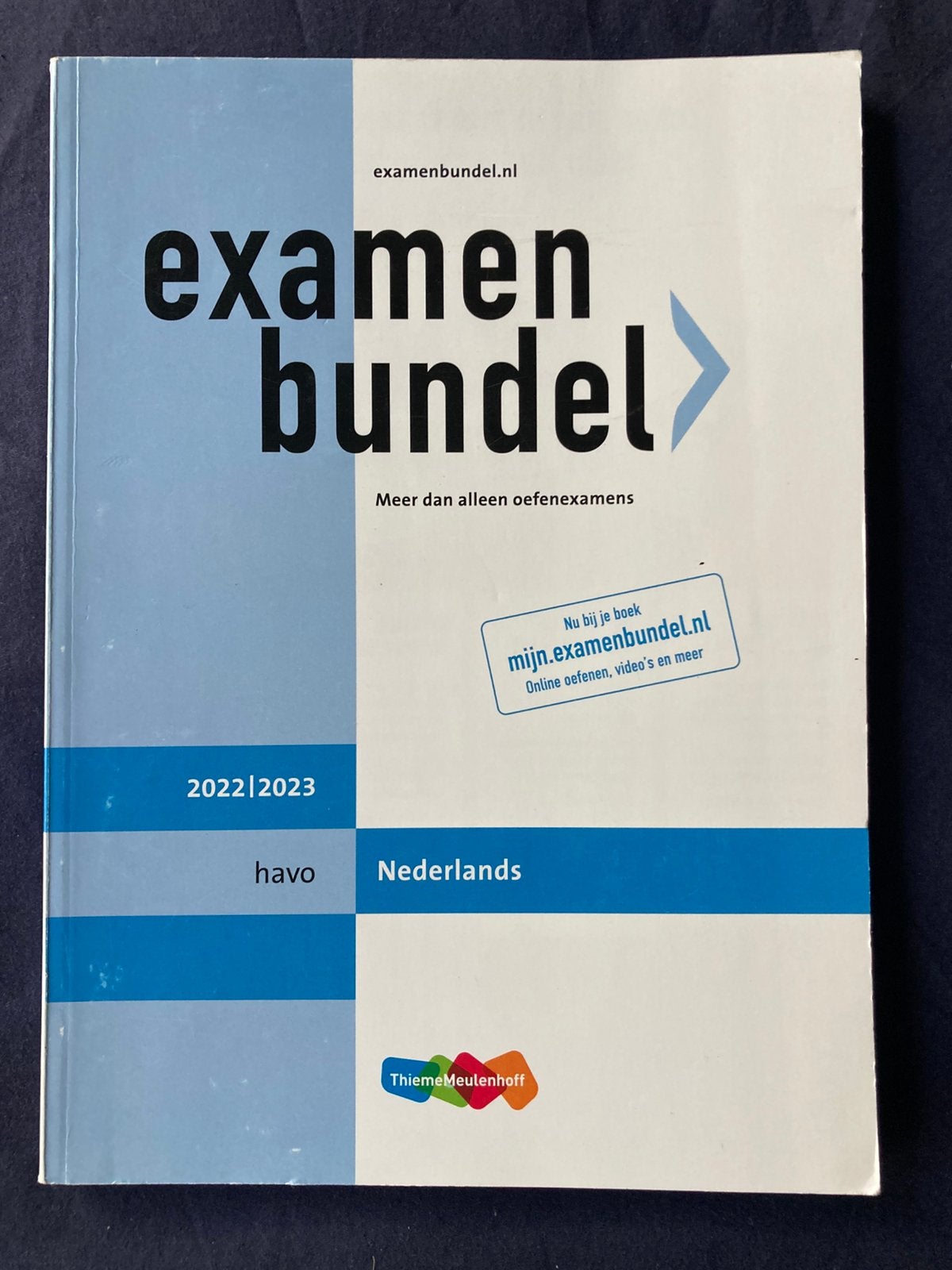 Examenbundel Nederlands Havo, Ophalen of Verzenden, Zo goed als nieuw, Nederlands, HAVO