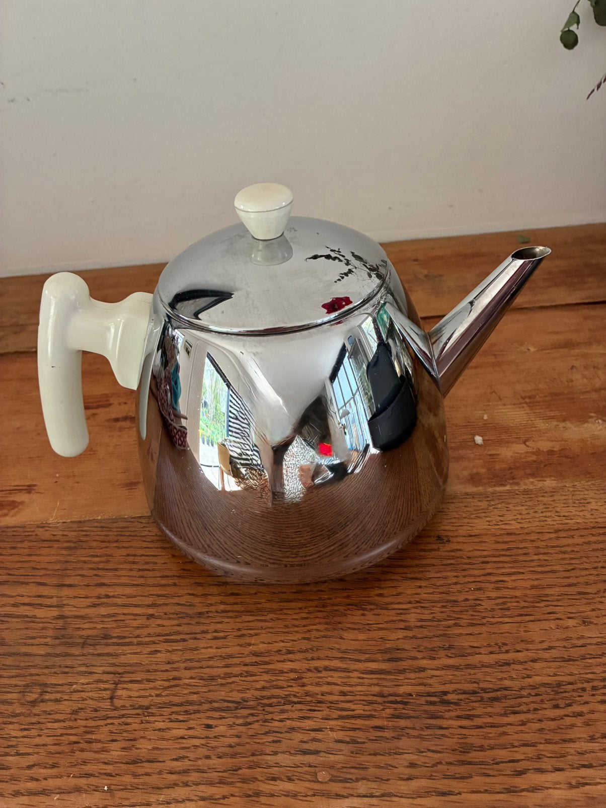 Vintage duet classic Bredemeijer dubbelwandige theepot, Ophalen of Verzenden