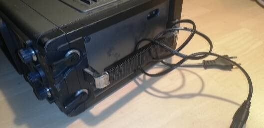 Vinted Panasonic draagbare Zw/W tv op batterijen., Ophalen of Verzenden, Zo goed als nieuw, Minder dan 40 cm, Panasonic