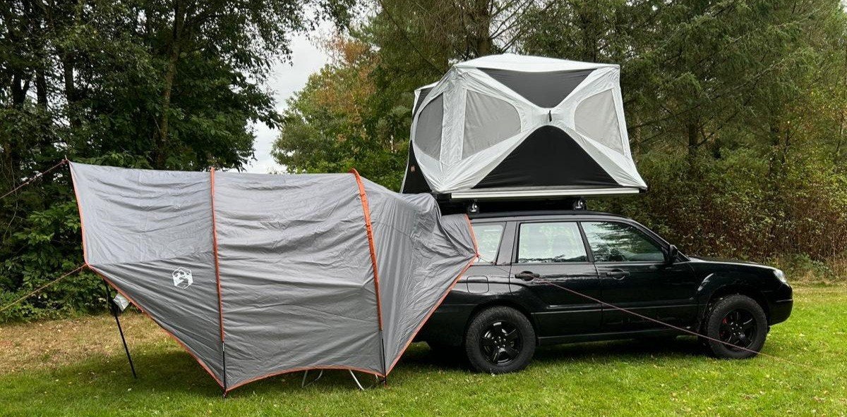 Daktent + achterklepluifel Fjordsen Beyond X Large, Ophalen, Zo goed als nieuw, Tot en met 4