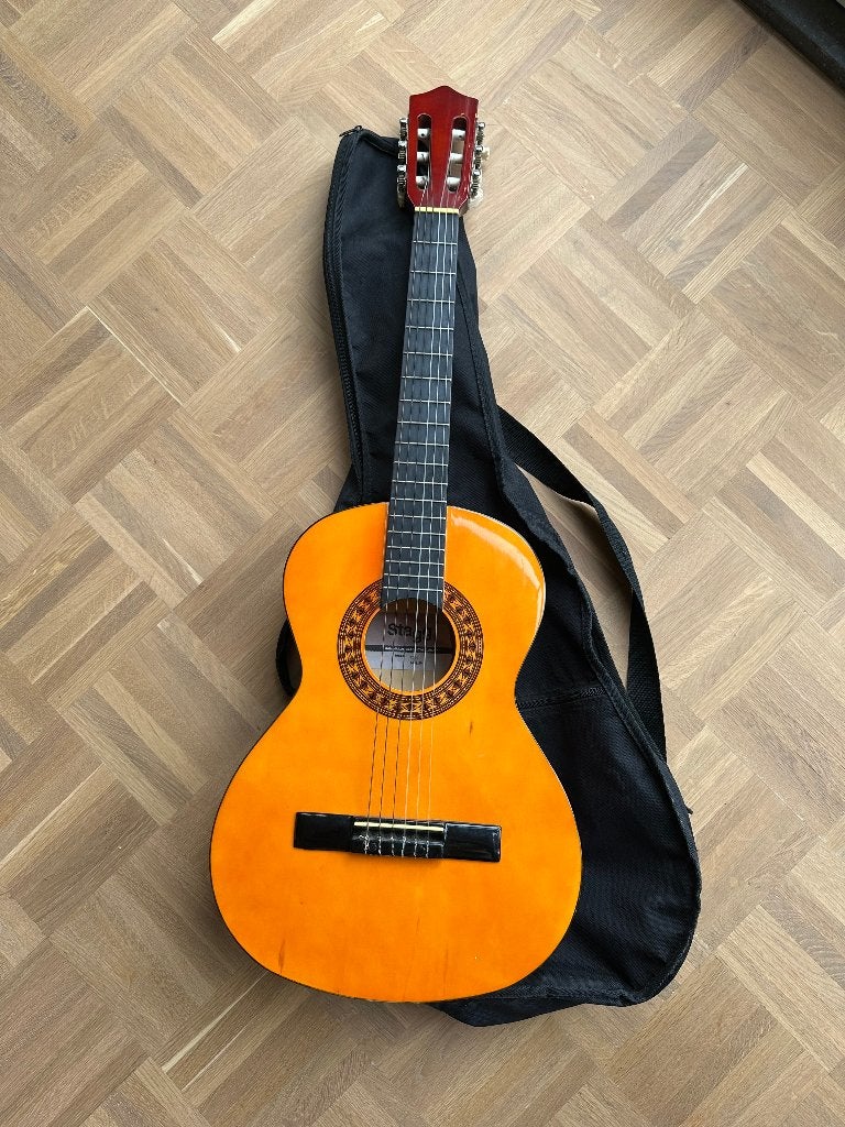 Stagg 3/4 gitaar met hoes, Ophalen, Gebruikt, Klassieke of Spaanse gitaar