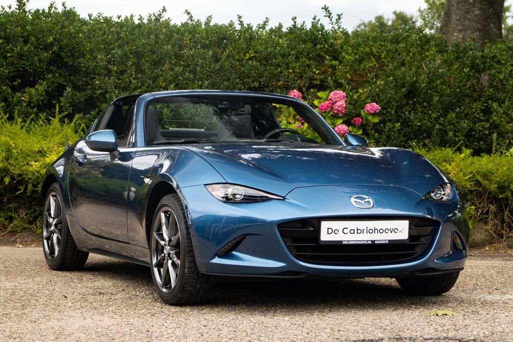 Mazda MX-5 RF NDRF 2.0l SkyActiv-G 160 GT-M Eternal Blue Mic, Auto's, 1998 cc, Achterwielaandrijving, Gebruikt, Zwart