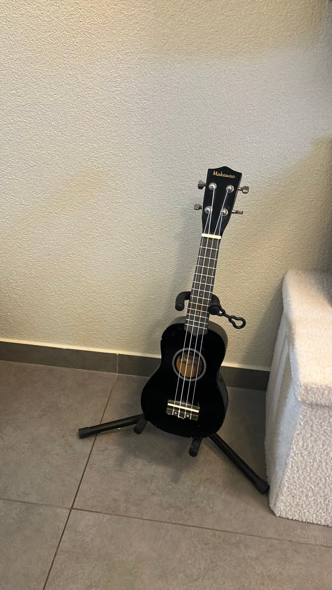Ukelele Makawao zwart zgn, Ophalen of Verzenden, Zo goed als nieuw, Ukelele