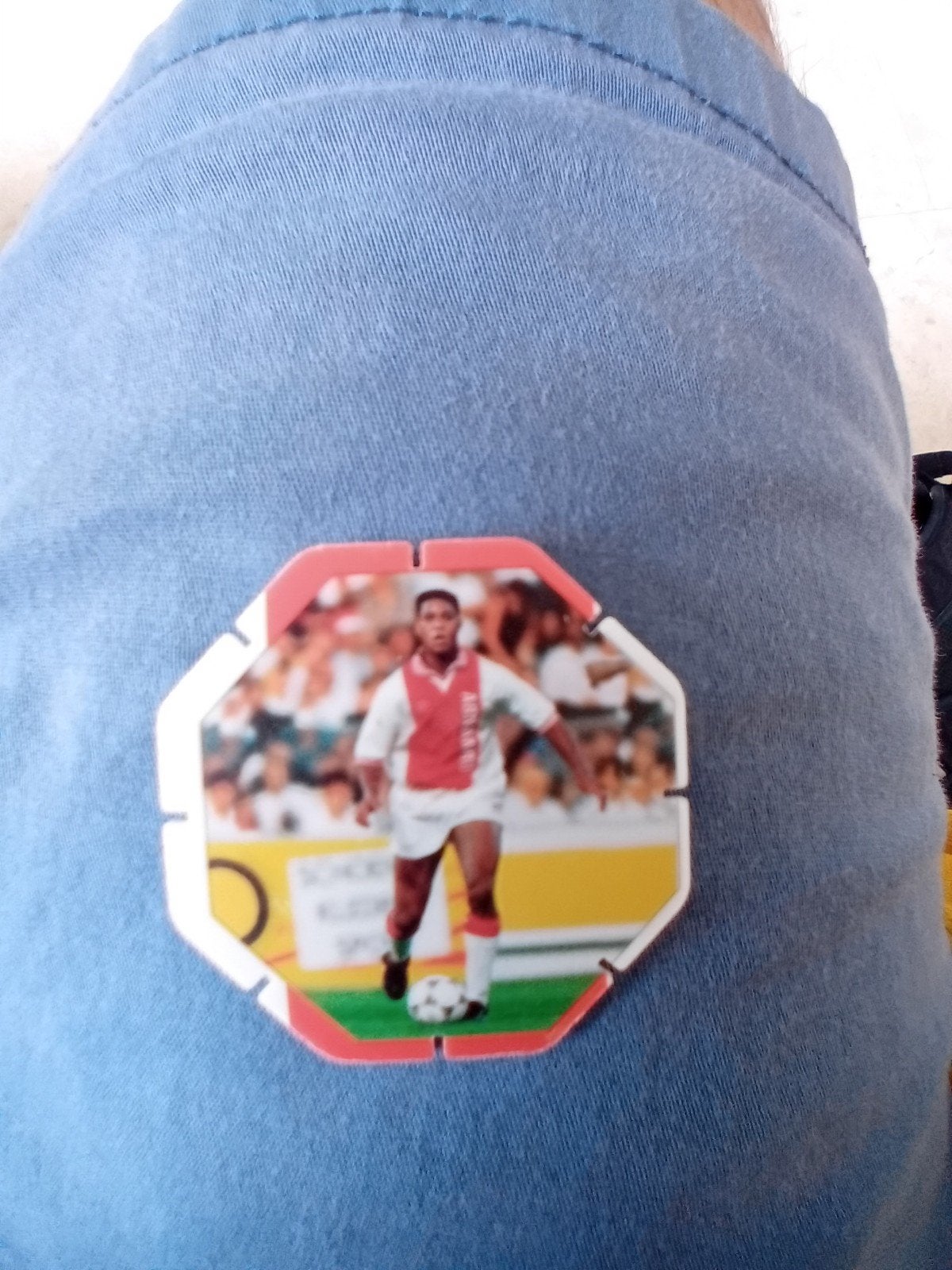 Topshots Patrick Kluivert Ajax #10 - Voetbal verzamelkaart, Ophalen of Verzenden, Gebruikt, Ajax, Spelerskaart