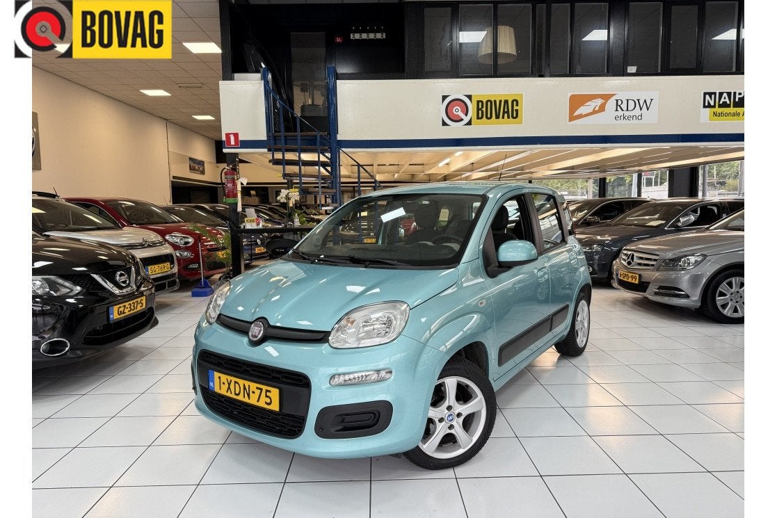 Fiat Panda 0.9 TwinAir Ed. Cool Bovag Garantie NAP Airco, Auto's, Keurmerk '100% Onderhouden', Stof, Gebruikt, Panda