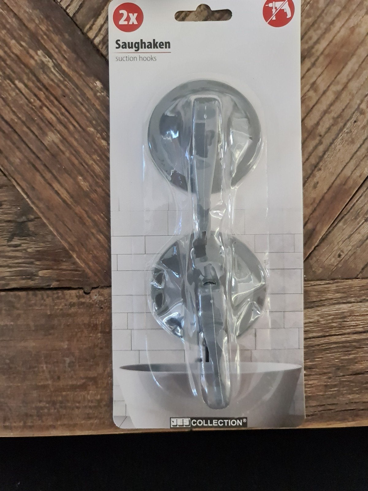 2x Zuighaken - Handige ophanghaken voor thuis, Nieuw, Kunststof, Ophalen of Verzenden, Modern