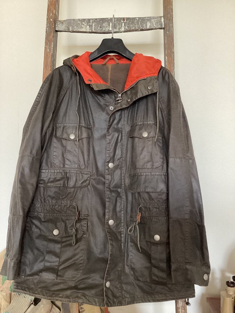 Barbour jas, wax jas, barbour M, Kleding | Heren, Ophalen of Verzenden, Groen