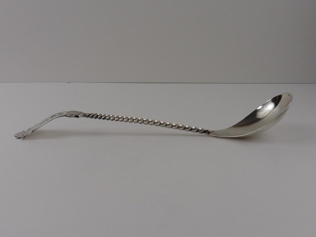 Zilveren bowllepel                                      Z207, Ophalen of Verzenden, Zilver