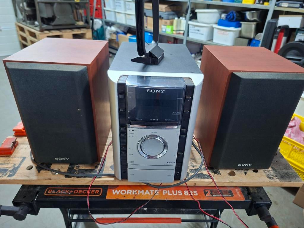 Sony radio / CD / MP3 speler, Ophalen of Verzenden, Gebruikt, Minder dan 60 watt, Sony
