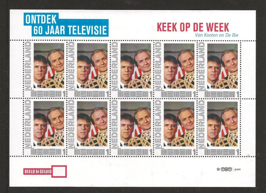 Vel Persoonlijke zegels Koot en Bie postfris, Ophalen of Verzenden, Postfris
