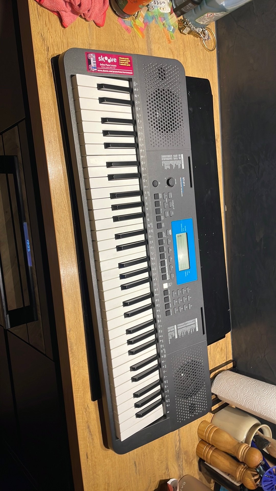 Electronic keyboard, Ophalen, Zo goed als nieuw, 61 toetsen, Overige merken
