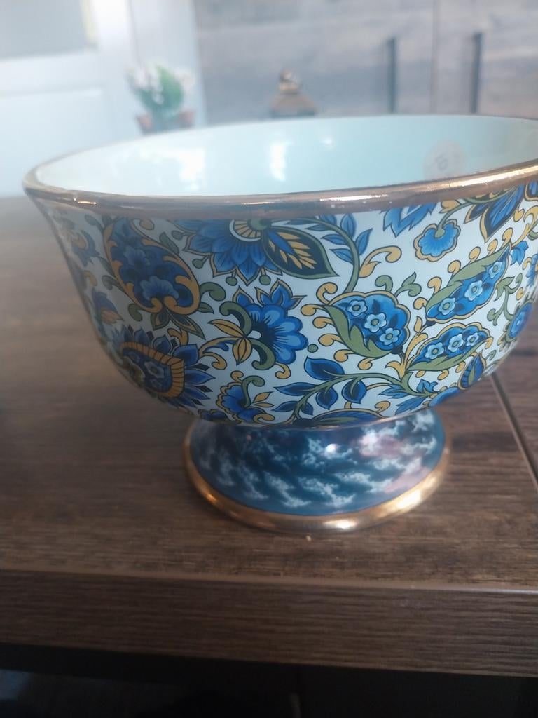 Mooie schaal met bloemmotief, Antiek en Kunst, Ophalen of Verzenden
