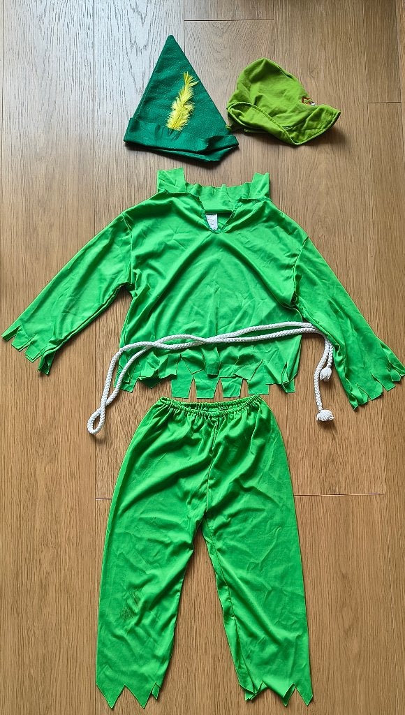 Robin Hood Verkleedpak voor Kinderen van 4-6 Jaar, Ophalen of Verzenden, Gebruikt, 110 t/m 116, Jongen of Meisje
