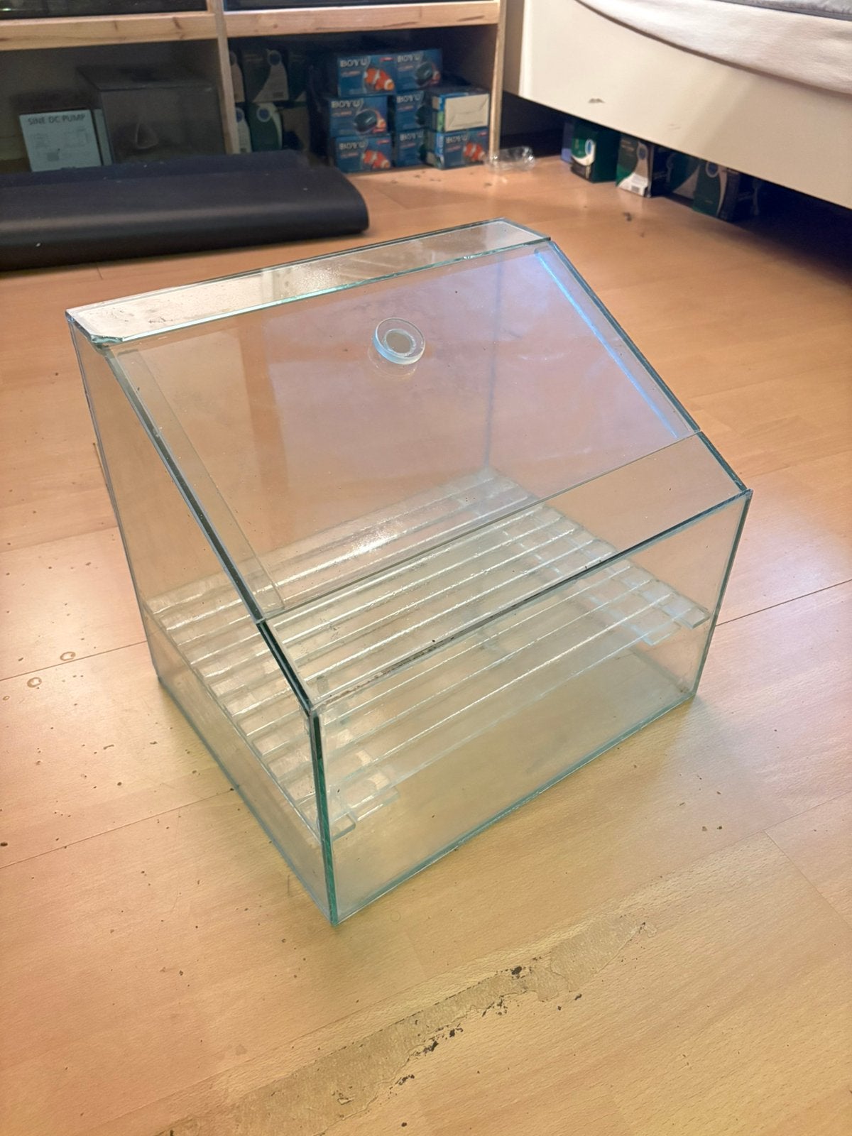 Reptielen ei incubator 29x36x33, Ophalen of Verzenden, Zo goed als nieuw