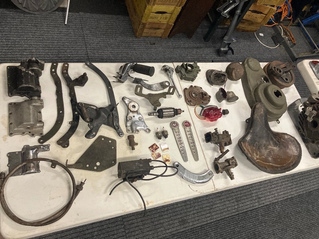 Wla Wlc liberator Knucklehead, Motoren, Ophalen, Gebruikt