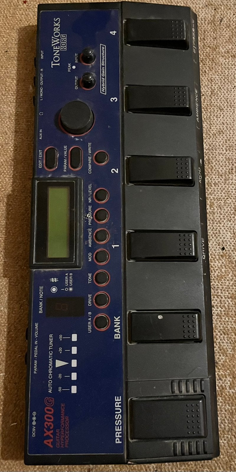 Korg ToneWorks AX300G, Ophalen, Gebruikt, Delay of Echo