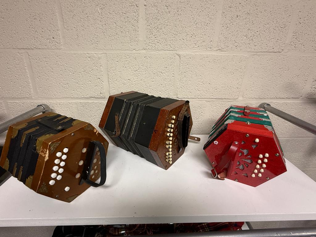 Zelfspelende Concertina's en Bandeon, Muziek en Instrumenten, Accordeons, Overige merken, Gebruikt, Overige formaten, Ophalen of Verzenden