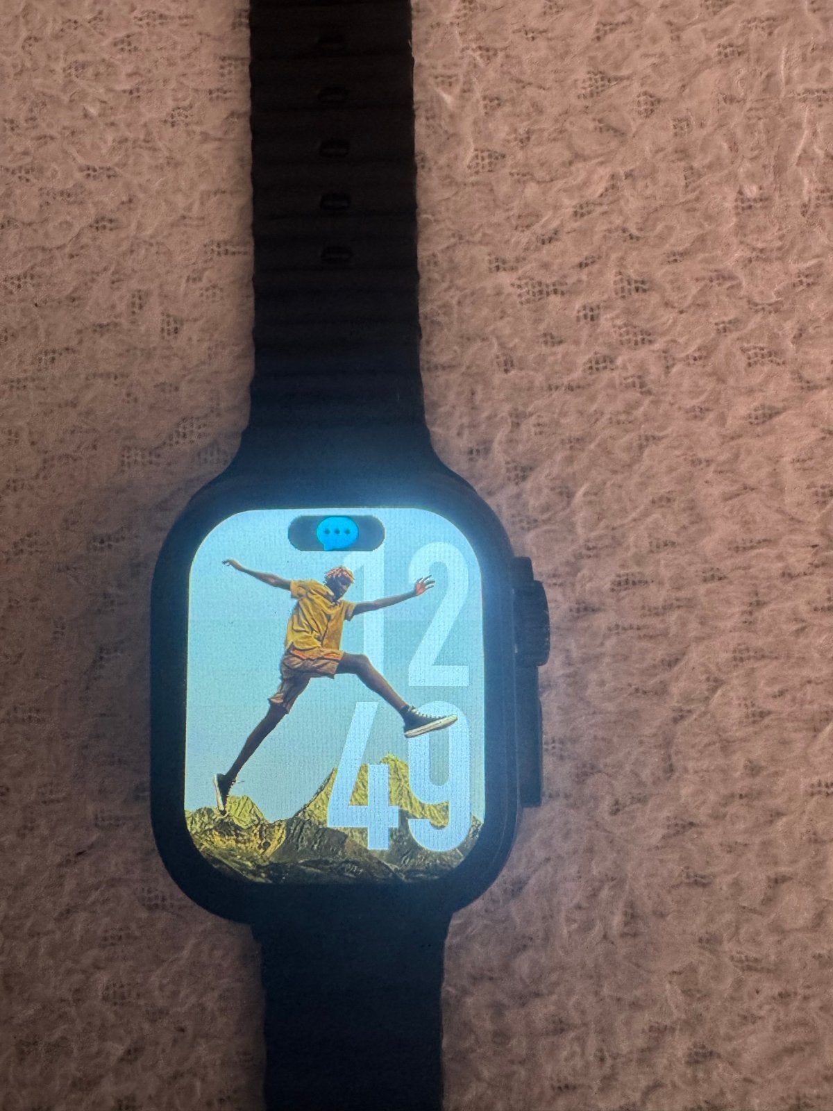 Smartwatch met Bloeddruk-, Hartslag- en Zuurstofmeter, Ophalen of Verzenden, Hartslag, Zo goed als nieuw, Android