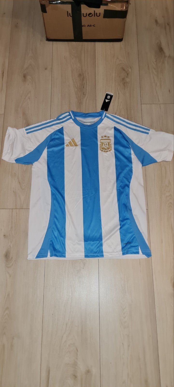 Adidas Argentinië Thuisshirt 2022/2023 - Maat 2XL, Adidas, Wit, Maat 46/48 (XL) of groter, Nieuw