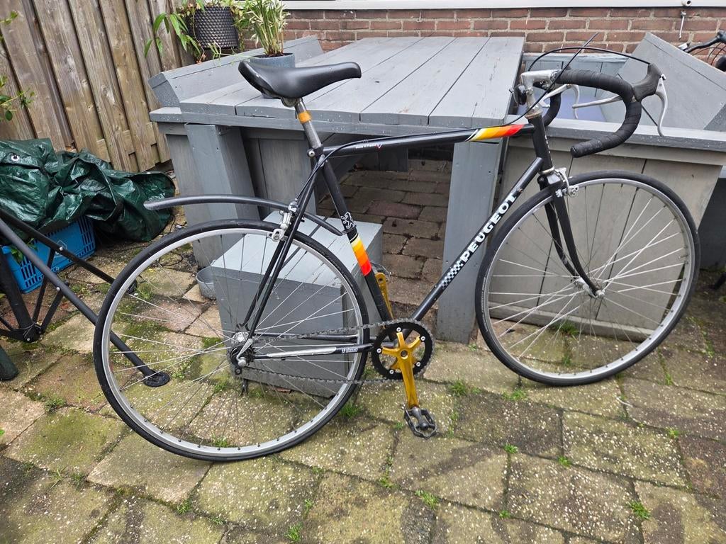 Peugeot racefiets 57 inch, Fietsen en Brommers, Fietsen | Racefietsen, Overige merken, Gebruikt, Ophalen of Verzenden, 57 tot 61 cm