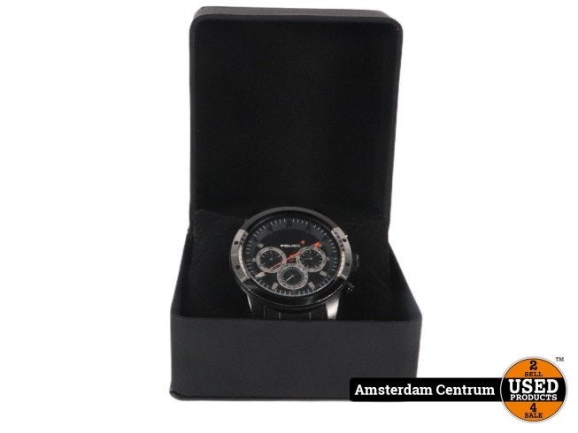 Police Timepieces PL.14528J Horloge, Police, Zo goed als nieuw, https://www.policelifestyle.com/nl-nl/contact, Via delle Industrie 8, 30020 Marcon (VE), ItaliÃ«