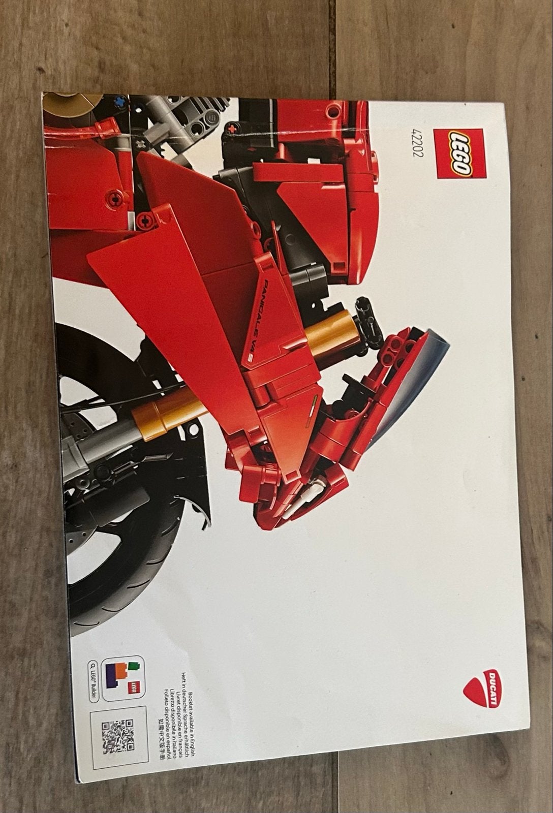 LEGO Technic Ducati Panigale V4 R - Zo goed als nieuw, Ophalen of Verzenden, Zo goed als nieuw, Overige merken