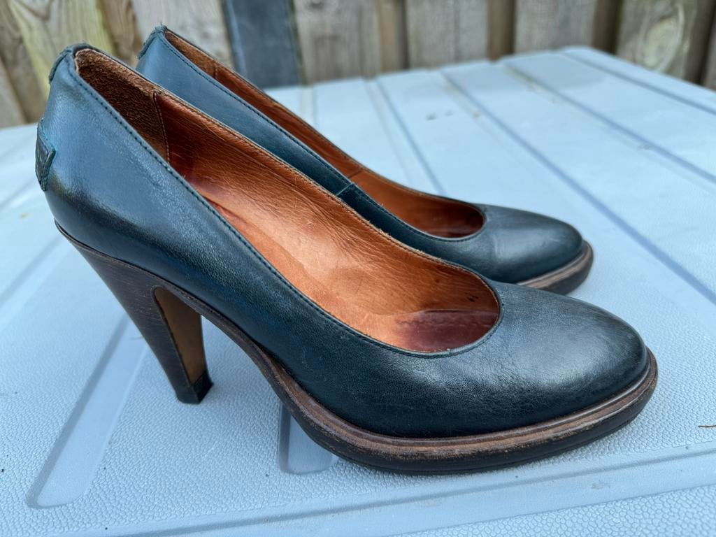 *Shabbies* Zeer nette Pumps mt 38 Izgst!, Kleding | Dames, Schoenen, Pumps, Zo goed als nieuw, Verzenden, Blauw