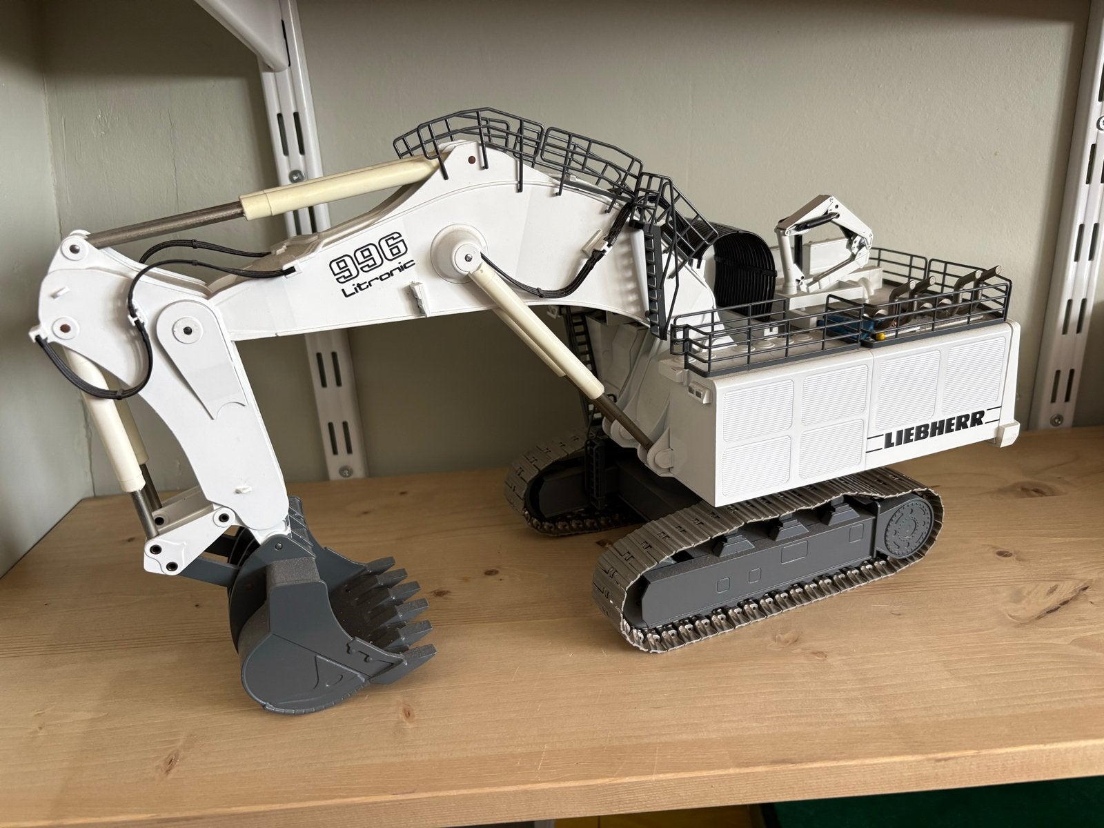 Liebherr 996 Litronic Graafmachine Model 1:50, Overige merken, 1:50 of kleiner, Overige typen, Ophalen of Verzenden