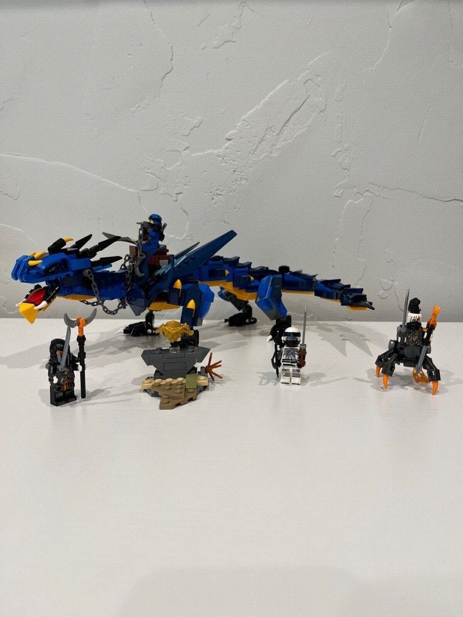 Lego ninjago stormbringer set 70652, Ophalen of Verzenden, Zo goed als nieuw, Overige merken