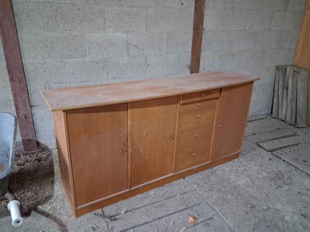 Houten keukenkast, Ophalen, Gebruikt, 25 tot 50 cm, 50 tot 100 cm