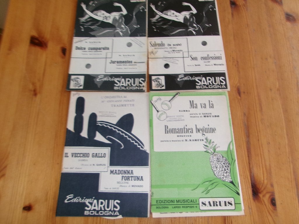 Edizioni saruis bologna - saruis / movado 9x, Muziek en Instrumenten, Bladmuziek, Gebruikt, Ophalen of Verzenden, Klarinet, Artiest of Componist